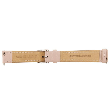 Pink Leather Strap & Silver Buckle watch straps Brother & Sisters